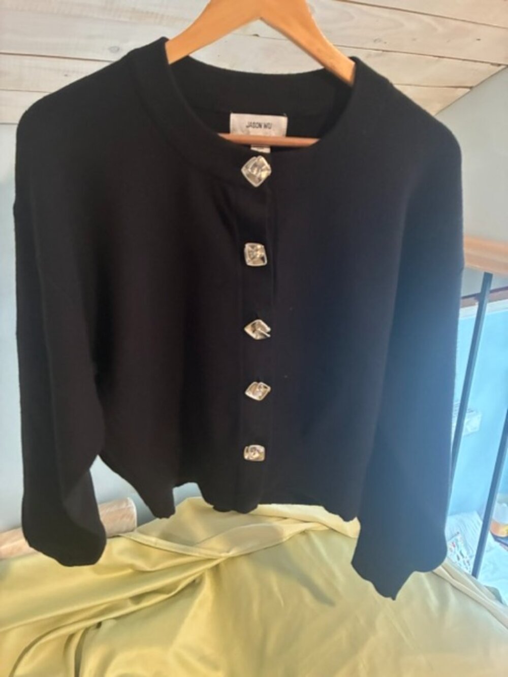 Beautiful Jason Wu black women's cardigan, size but fits like a M